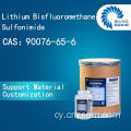 Lithiwm bistrifluoromethane deunydd fflworinedig sulfonimide